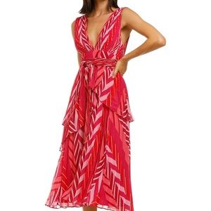 TALULAH SUGAR AND SPICE MIDI DRESS